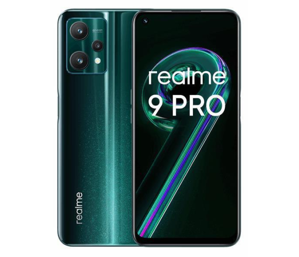 realme 9 Pro 8+128GB Aurora Green 120Hz - 720503 - zdjęcie